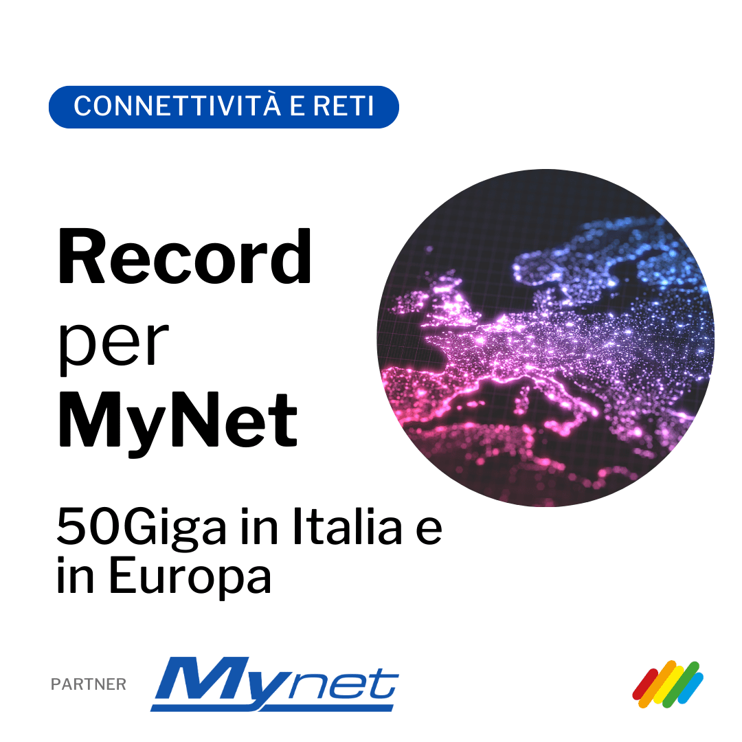 record velocità fibra mynet