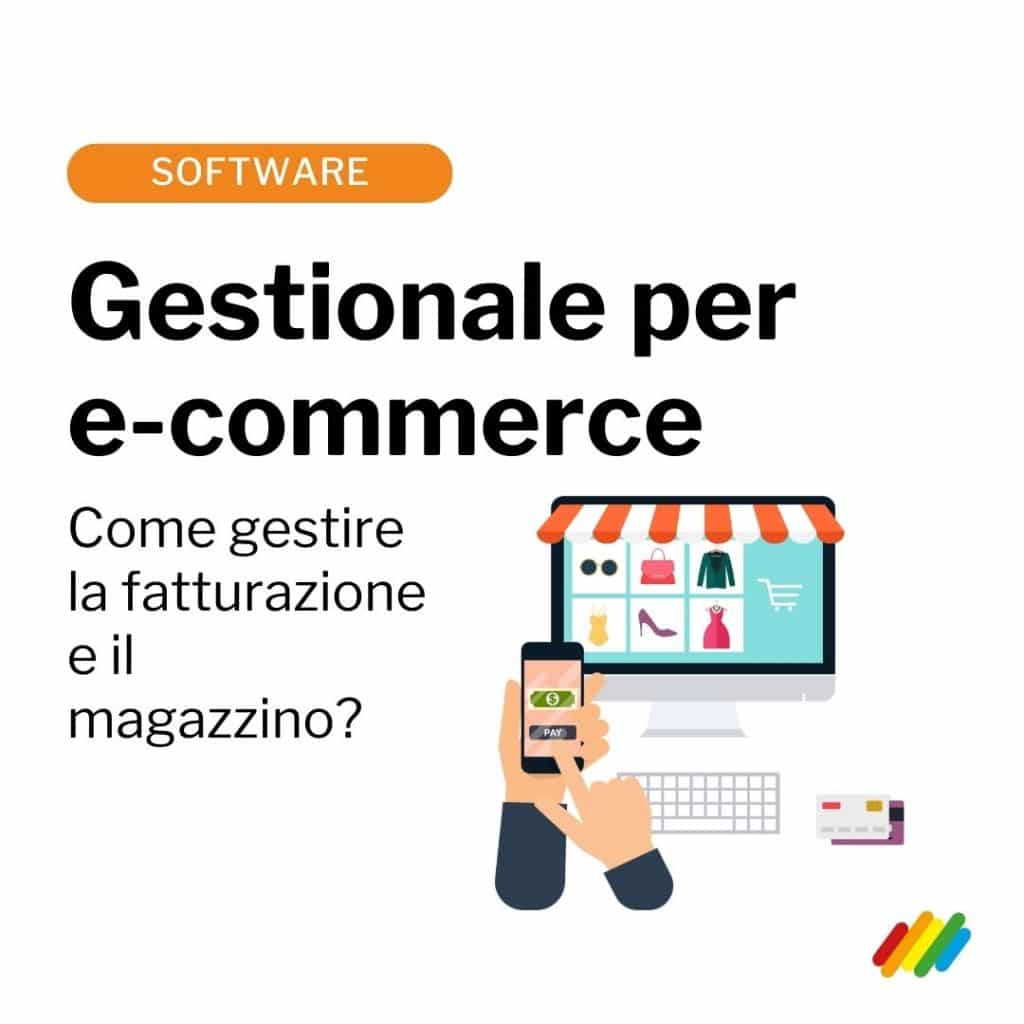 Soluzione di gestionale e-commerce che gestisce in automatico la fatturazione e le scorte in magazzino