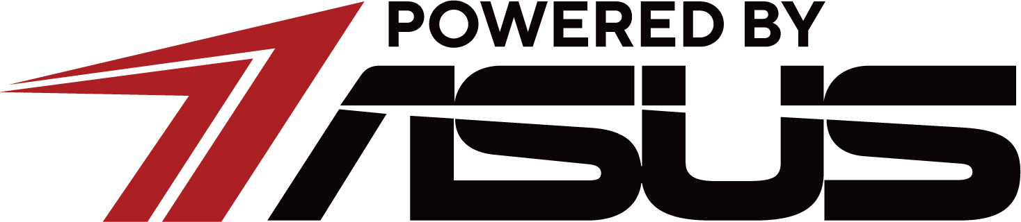 powered by asus logo