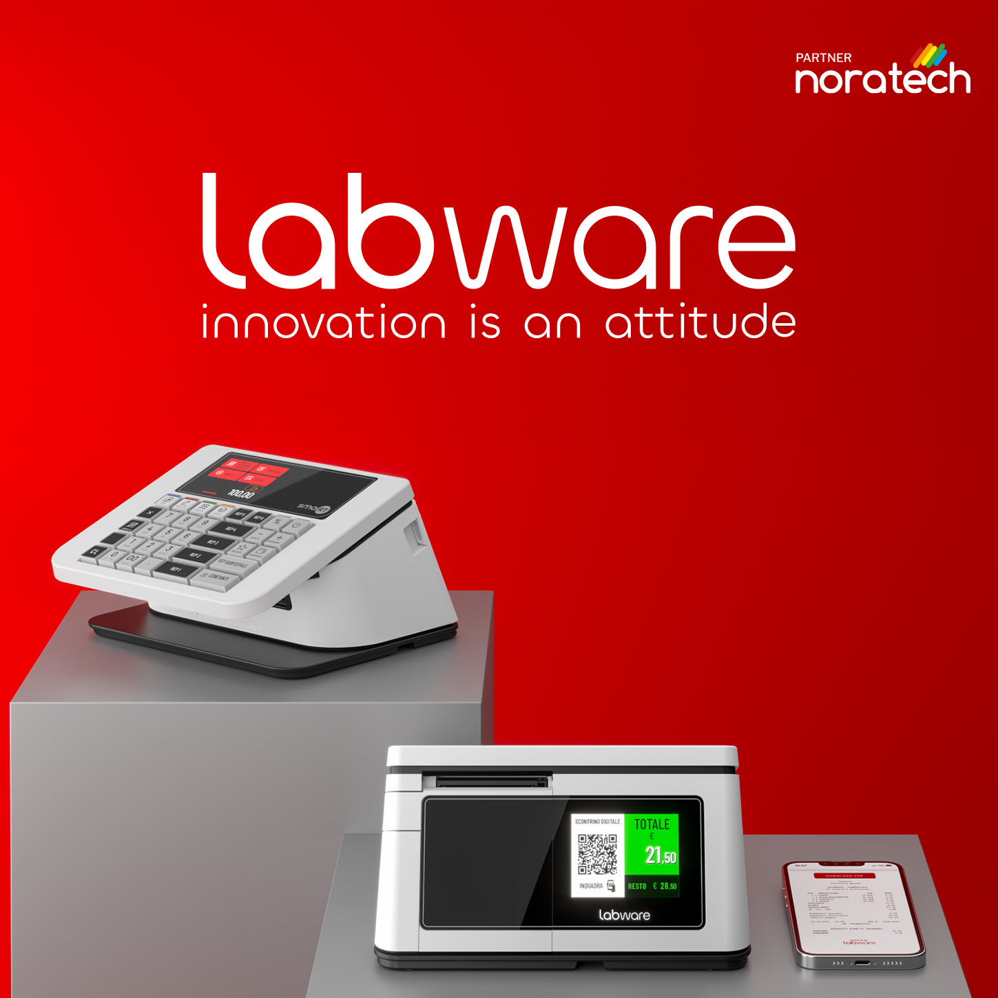 copertina labware partner noratech registratori di cassa
