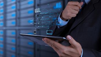 virtualizzazione server client concept