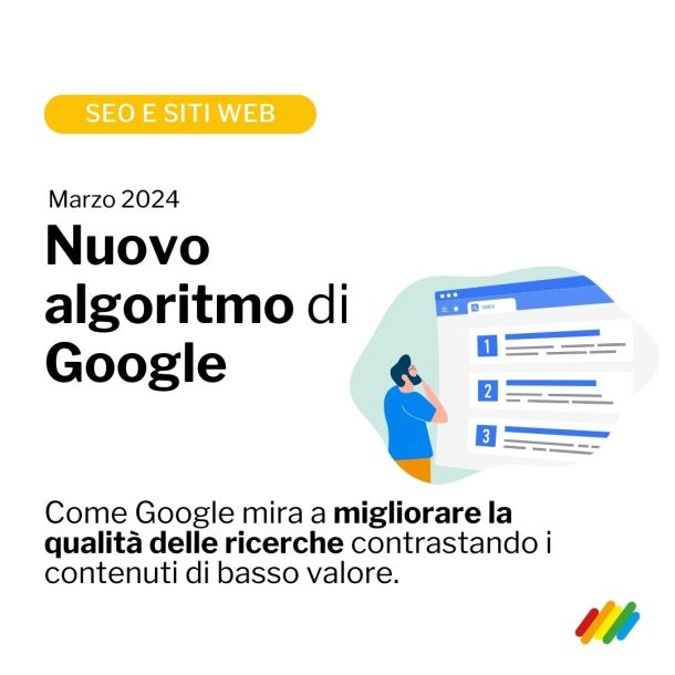 Il nuovo algoritmo di Google per contrastare i contenuti di bassa qualità.