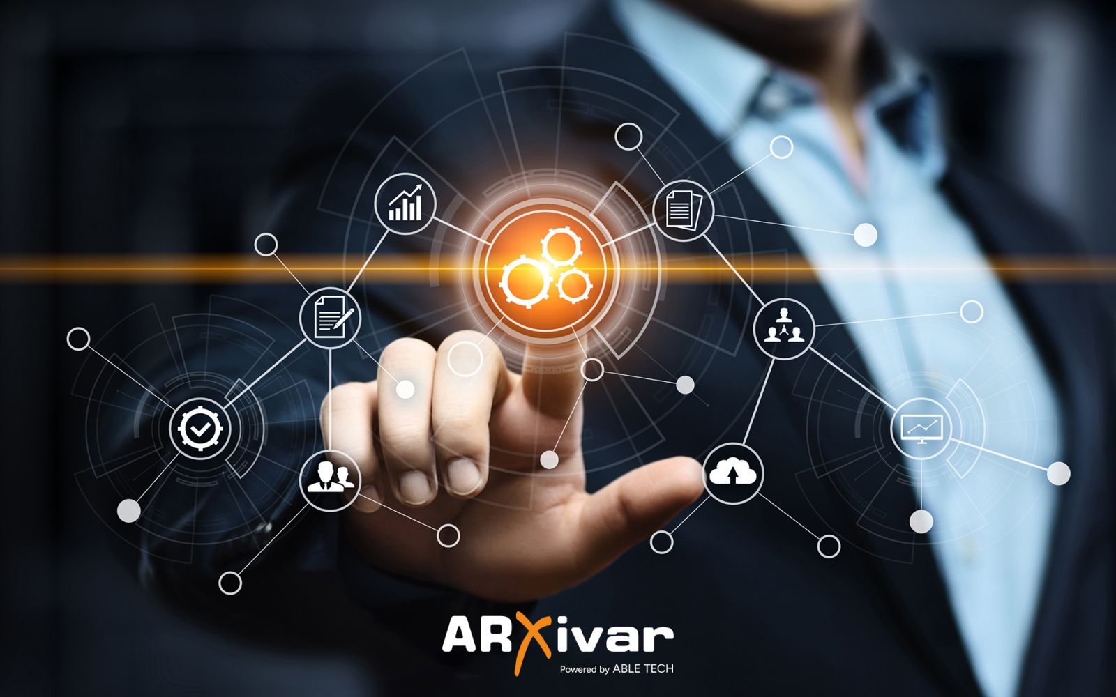 Automation Software Technology Process System Business concept.