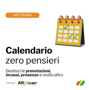calendario prenotazioni e appuntamenti clienti con Arxivar