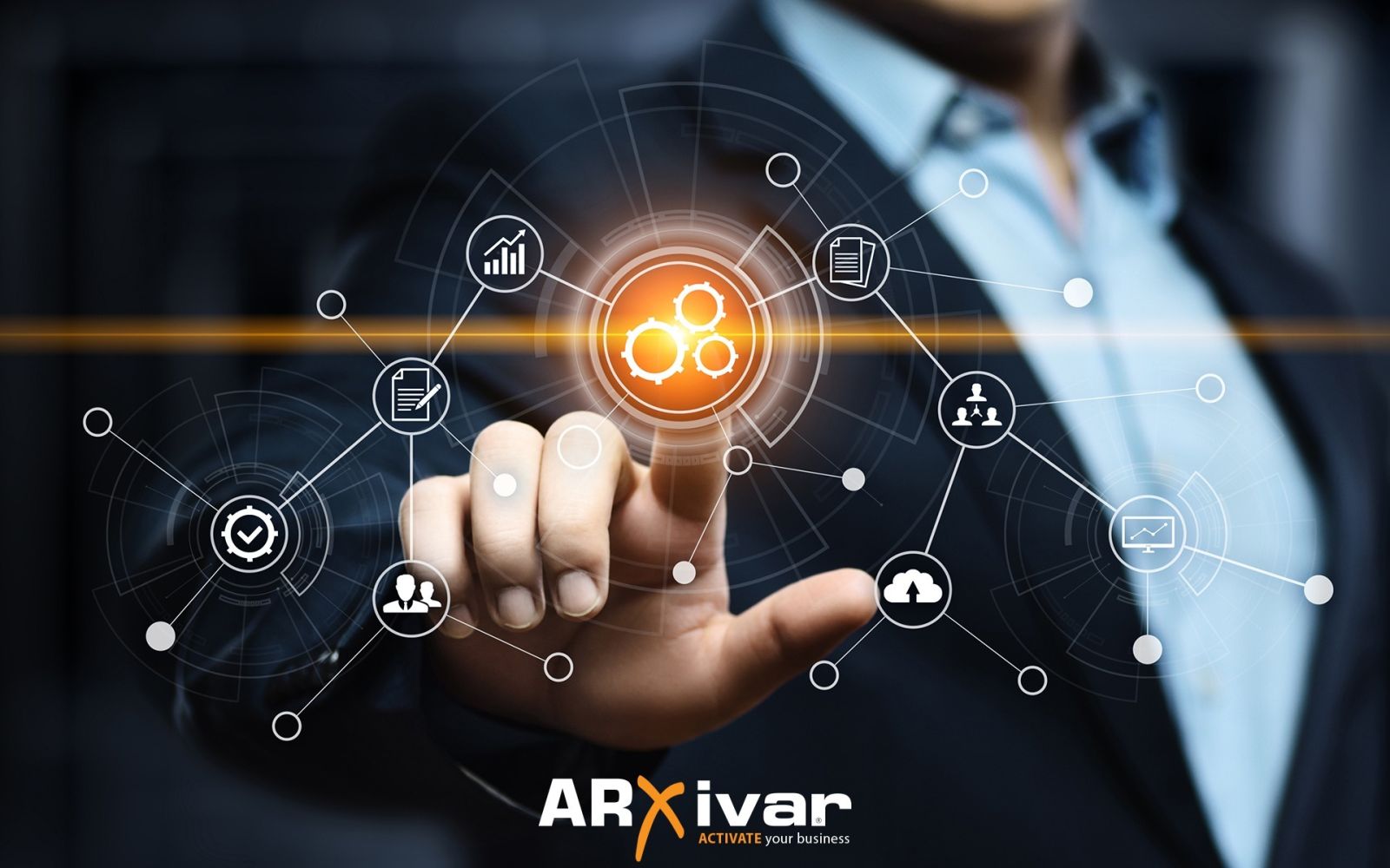 Automation Software Technology Process System Business concept.