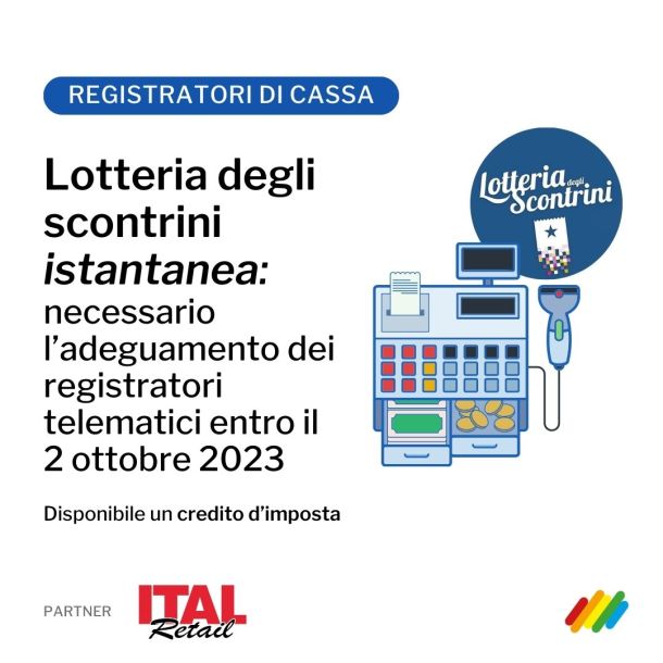 Lotteria degli scontrini istantanea