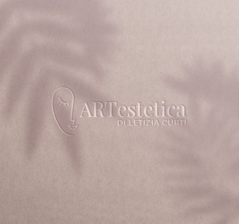 mockup logo artestetica